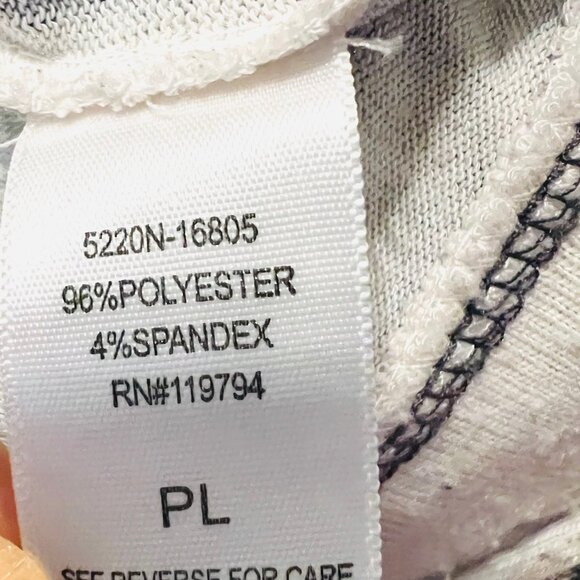 One World-Live and let Live-Silver Studded Y2K Zip Up Hoodie Sweater-PL-Pockets - Picture 15 of 16